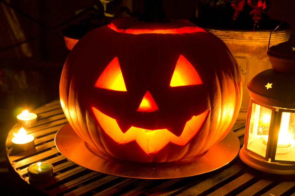 Jack Lantern or Halloween Pumpkin